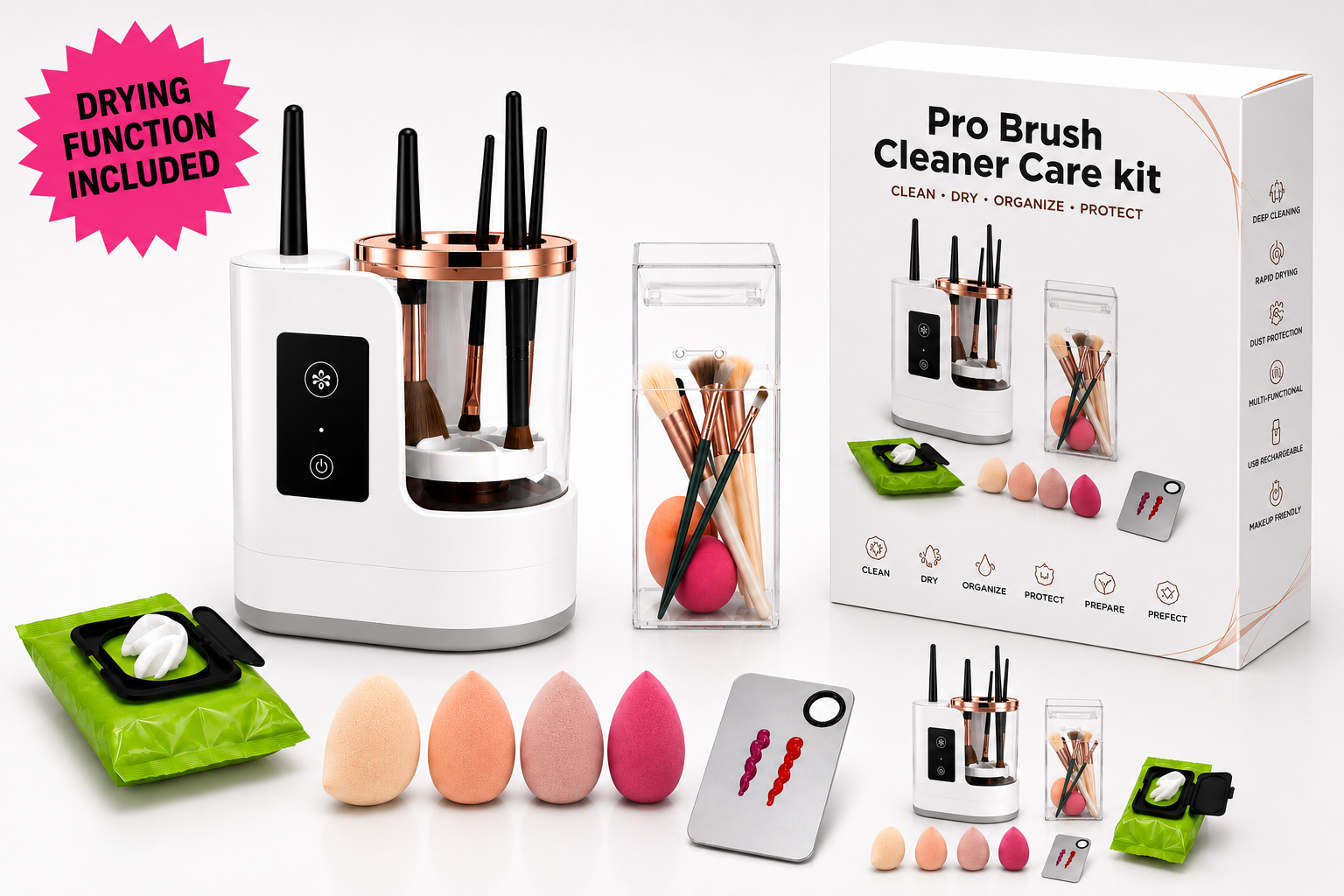 Pro Brush Cleaner Care Kit