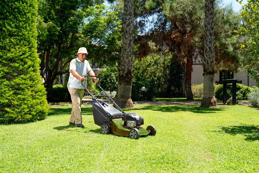 best electric self propelled mower